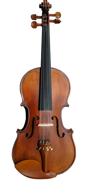 Violino su sfondo bianco — Foto Stock