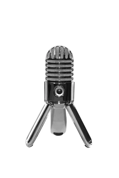 Microphone on a white background — Stock Photo, Image