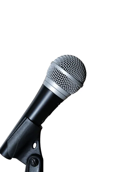 Microphone on a white background — Stock Photo, Image