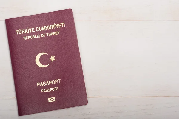 Паспорт Турции — стоковое фото