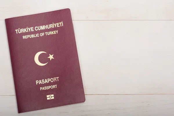 Turkse paspoort — Stockfoto