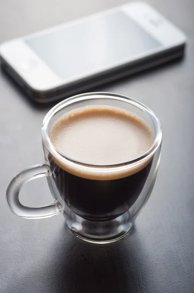 Espresso ve akıllı telefon