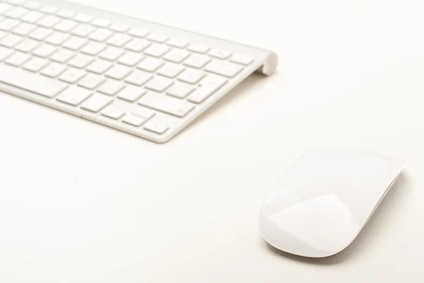 Миша та клавіатура — стокове фото
