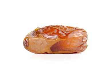 Beyaz arkaplanda hurma.