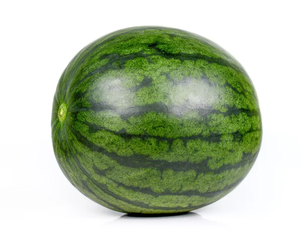 Watermeloen, Fruit voor de zomer op witte achtergrond. — Stockfoto