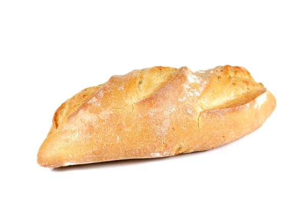 Big Bread on white background. Stock Photo