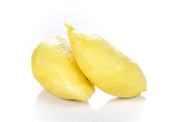 Durian, Rey de las Frutas sobre fondo blanco . —  Fotos de Stock
