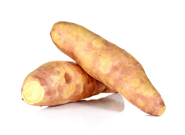 Big Yam on white background. — Stock Photo, Image