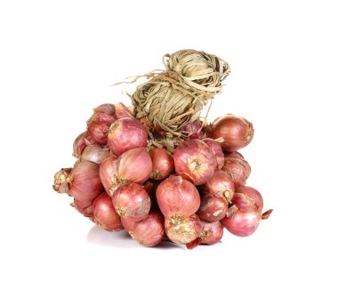 Arpacık beyaz zemin üzerine kravat.