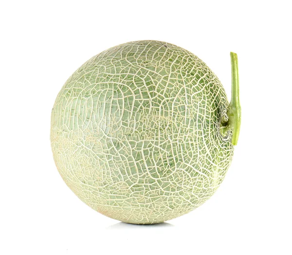 Melón bola completa sobre fondo blanco . —  Fotos de Stock