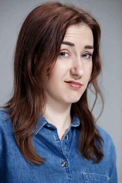 portrait of disgusted woman