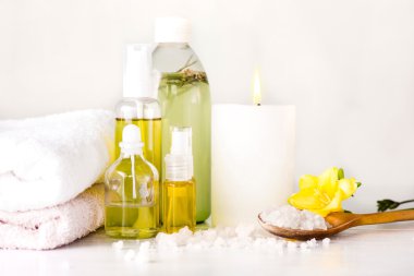 Aroma yağı, vintage tarzı ile Spa ayarı