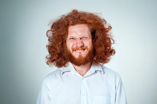 El retrato del hombre disgustado — Foto de Stock