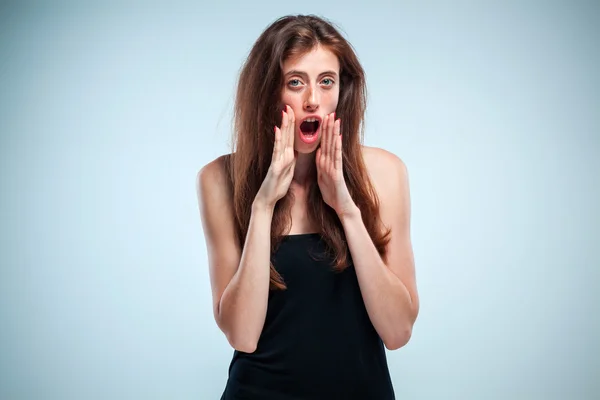 The young woman telling a secret — Stock Photo, Image