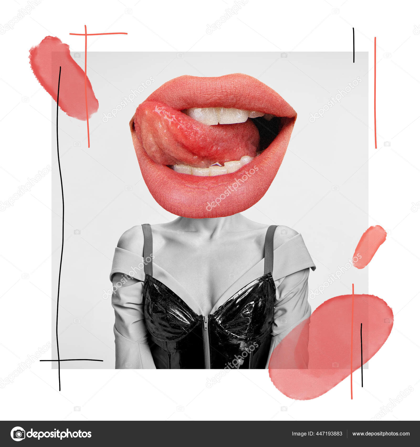 Modern Design Contemporary Art Collage Inspiration Idea Trendy Urban Magazine Style Stock Photo By C Vova Gmail Com