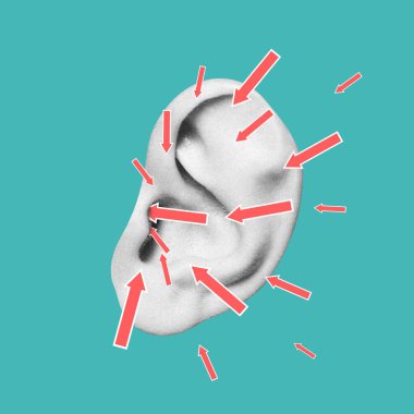 Modern tasarım, çağdaş sanat kolajı. İlham, fikir, modaya uygun şehir dergisi tarzı.