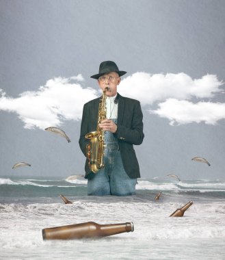 Çağdaş sanat kolajı. Festival konsepti, ulusal gelenekler, tat, içki ve tatil, Ekim Festivali