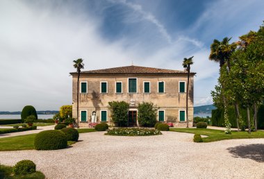 Lake Garda İtalya güzel eski villa