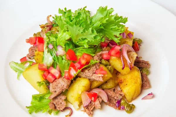 Schwäbischer Kartoffelsalat — Stockfoto