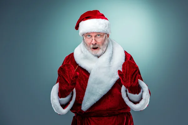Sorprendido Santa Claus — Foto de Stock