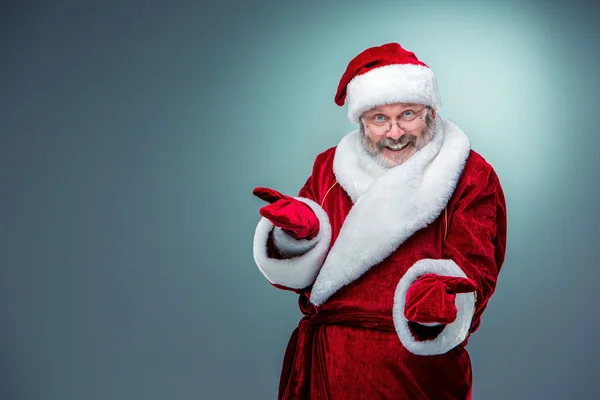 Feliz, Santa Claus sonriente . —  Fotos de Stock