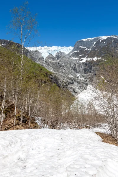 Early spring in the mountains, Norway — Stock Photo, Image