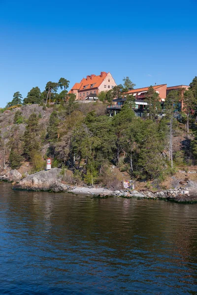 Schöner blick auf stockholm — Stockfoto