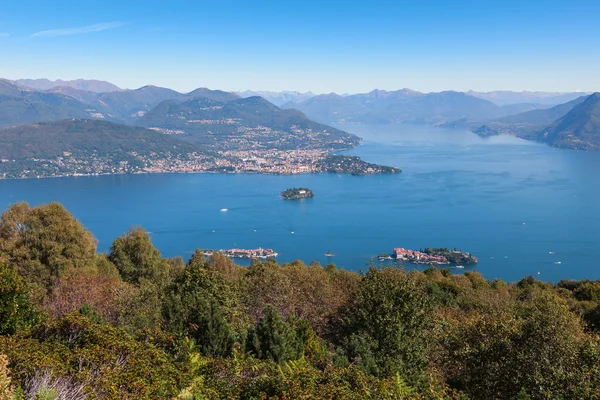 Vista de lago maggiore — Fotografia de Stock