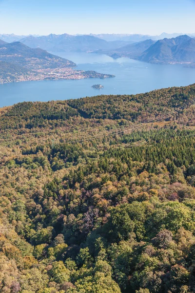 Vista de lago maggiore — Fotografia de Stock