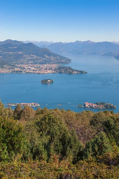 Uitzicht op Lago Maggiore — Stockfoto