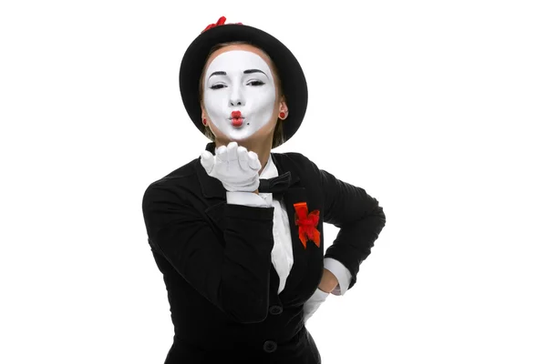 Portrait of the mime — Stock Photo, Image