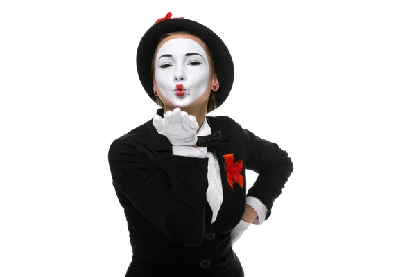 Portrait du mime — Photo