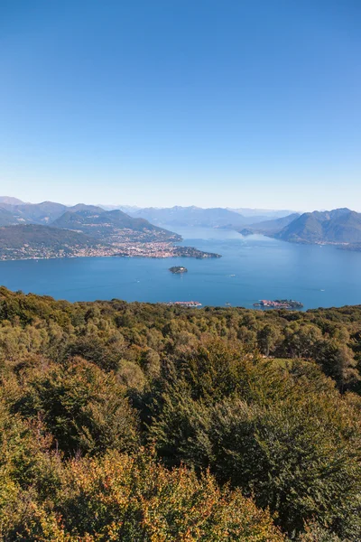 Vista de lago maggiore — Fotografia de Stock