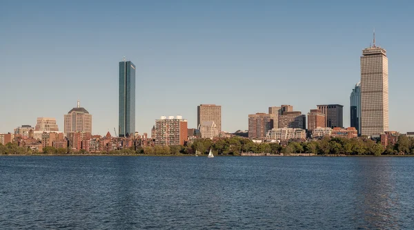Skyline de Back Bay Boston, Massachusetts — Fotografia de Stock