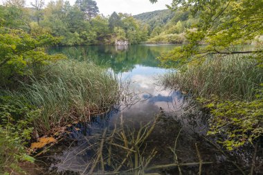 Hırvatistan - Güz milli park Plitvice Gölleri