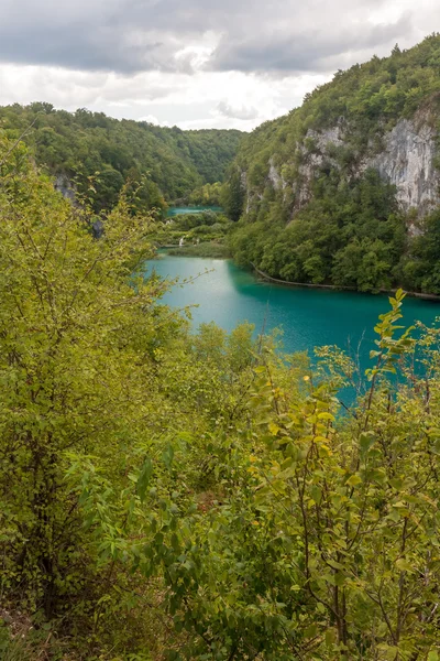 Lacs de Plitvice en Croatie — Photo