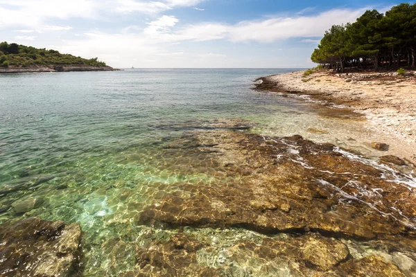 Vilda beach i Pula, Croatia — Stockfoto