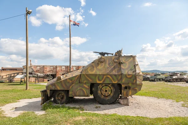 Military vehicles in Croatia, after the Yugoslavian war. — Stock Photo, Image