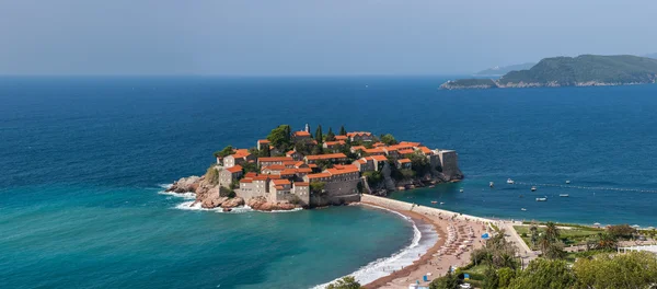 St. Stephan eiland in Montenegro — Stockfoto