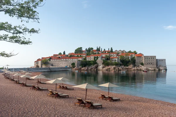 St. Stephan island in Montenegro — Stock Photo, Image