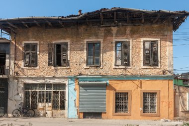 Arnavut şehir İşkodra eski bir evde