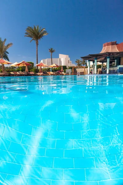 Luxury Nice Hotel Swimming Pool Sharm Sheikh Egypt — Stock Photo, Image