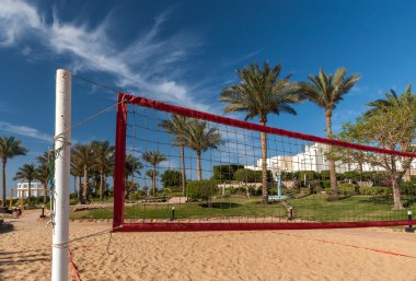 Lüks otelin kumsalı, Sharm el Sheikh, Mısır