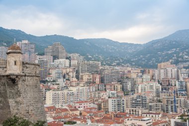monaco şehir monte Carlo'da Panoraması.