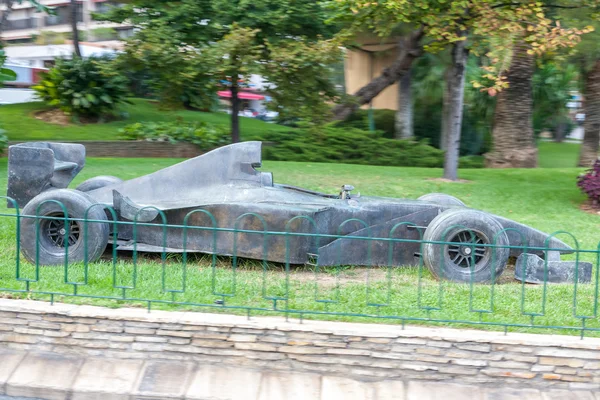 MONTE CARLO, MONACO - SEPTEMBER 20, 2008: The concept of Formula 1 in a street in Monaco. — Stock Photo, Image