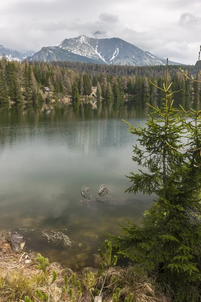 Lago di montagna in Slovacchia Tatra — Foto Stock