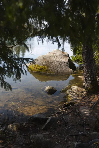 Mountain Lake in Slovakia Tatra — Stock Photo, Image