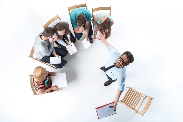 Gruppe von Geschäftsleuten in einem Meeting — Stockfoto