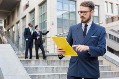 Çok etnik iş takım portresi 