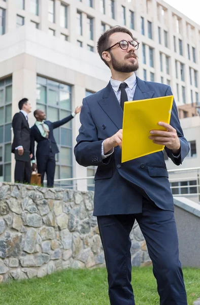 Portrait of multi ethnic business team — Stock Photo, Image